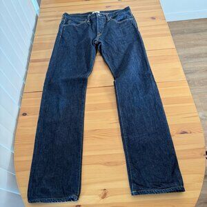 Simon Miller Indio Selvage Denim Slim Fit 32 100% Cotton [hemmed to 33in]